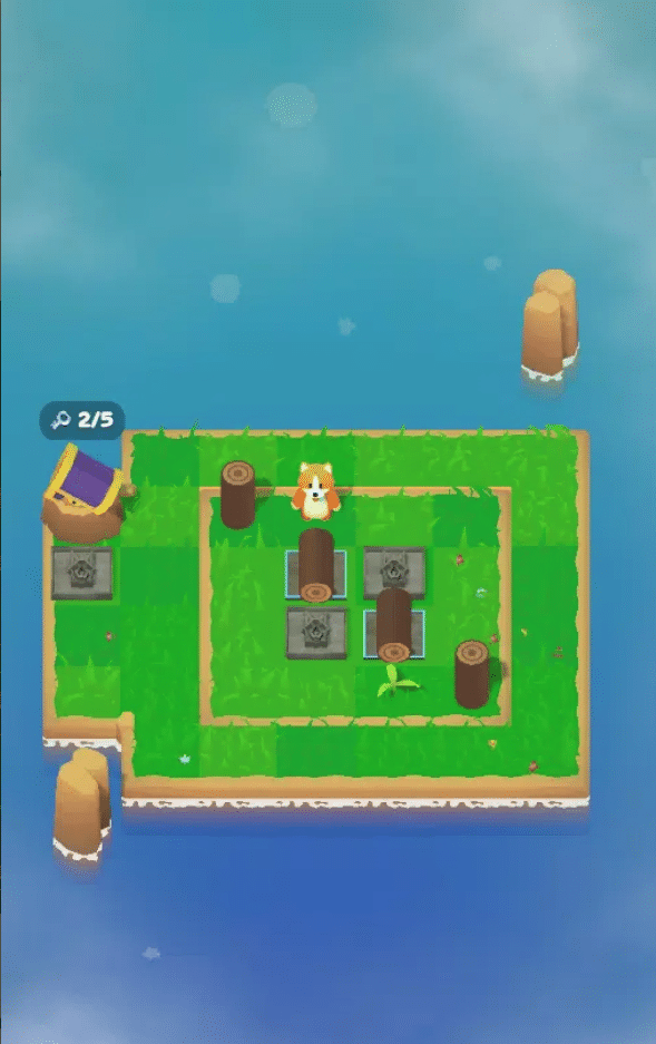 Push the Wood: Pet Island – Casual Puzzle Adventure Game screenshot 2