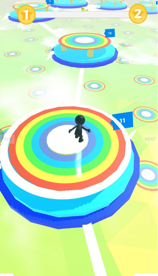 Race Jump 3D Unity Source Code – Endless Jump Racing Casual Game | SellUnitySourceCode.com screenshot 5