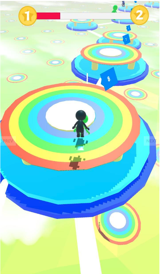 Race Jump 3D Unity Source Code – Endless Jump Racing Casual Game | SellUnitySourceCode.com screenshot 9