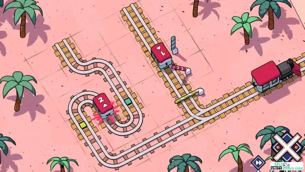 Railbound SellUnitySourceCode screenshot 5