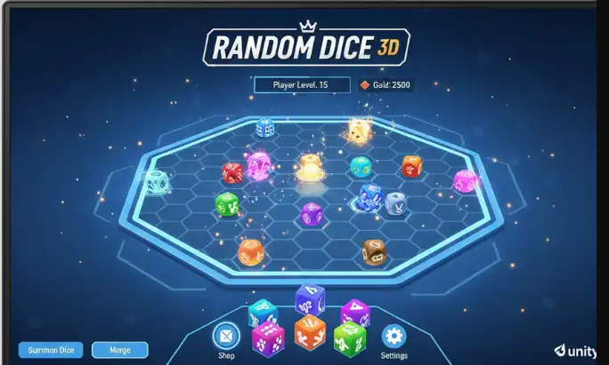 Random Dice 3D  SellUnitySourceCode