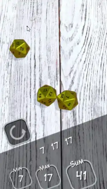 Random Dice 3D  SellUnitySourceCode screenshot 4