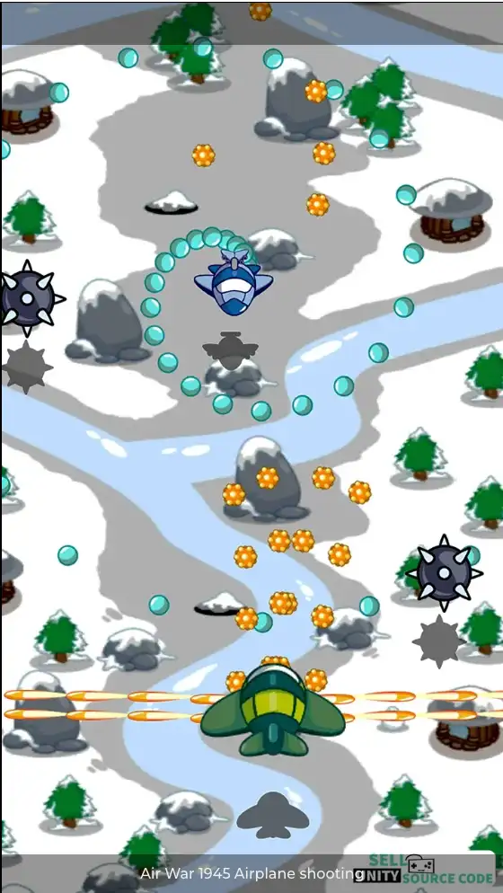Real Air War 1945 – Classic Airplane Shooting Game – SellUnitySourceCode.com screenshot 5