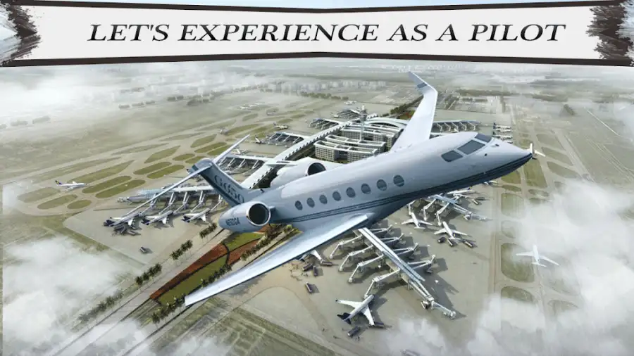 Real Airplane Simulator 2017 – 3D Flight Training – SellUnitySourceCode.com screenshot 4