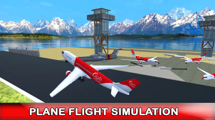 Real Airplane Simulator 2017 – 3D Flight Training – SellUnitySourceCode.com screenshot 5