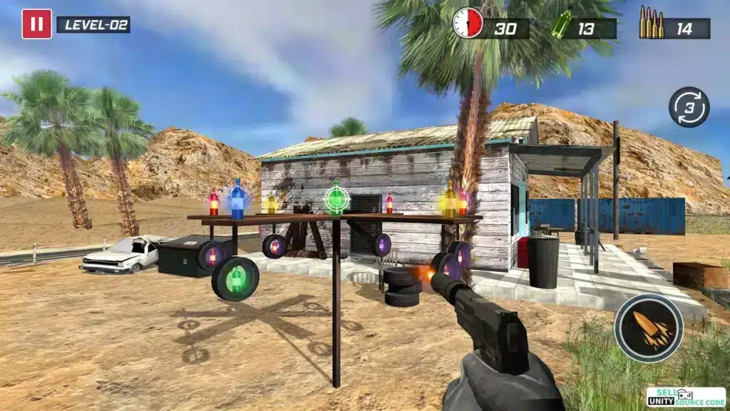 Real Bottle Shooting Challenge 2020 SellUnitySourceCode.com source code