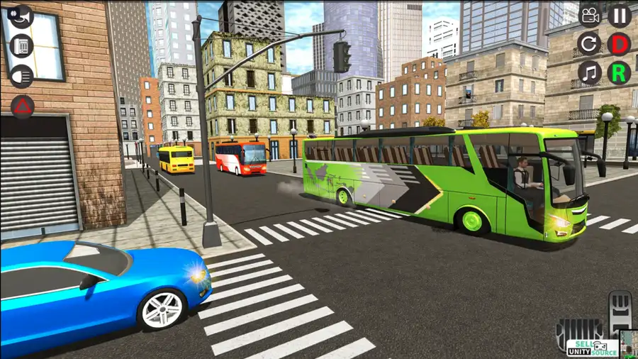 Real Bus Driving 3D – SellUnitySourceCode.com source code