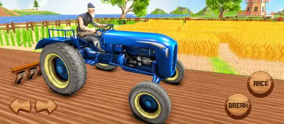 Real Farming Tractor Simulator SellUnitySourceCode screenshot 2