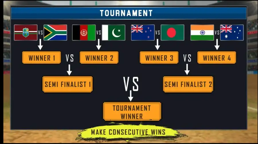 Real World Cricket Tournament SellUnitySourceCode screenshot 4