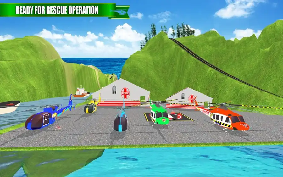 Rescue Games: Helicopter Rescue Simulator 2018 SellUnitySourceCode screenshot 3