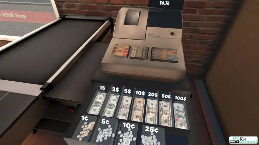 Retail Store Simulator SellUnitySourceCode screenshot 4