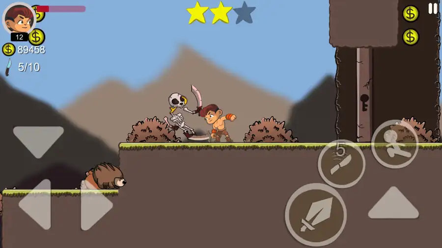 RG Brave Warrior – Platformer 2D Kit SellUnitySourceCode screenshot 2