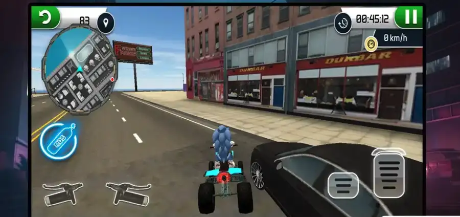 Rider Dash Motorcycle racing SellUnitySourceCode screenshot 4