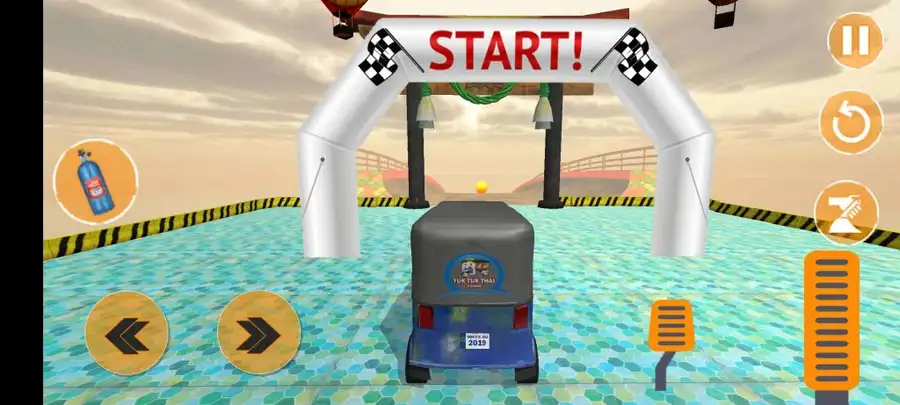 Rikshaw Stunt - SellUnitySourceCode screenshot 4