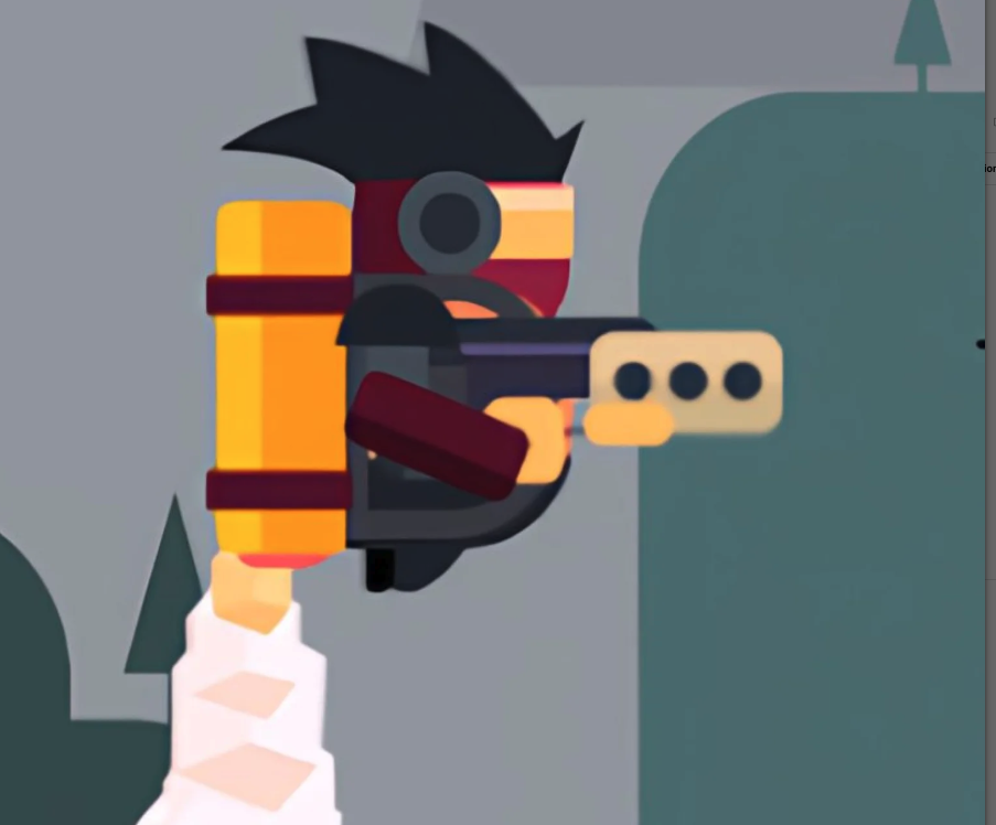 Rise of Fire - Jetpack Shooter screenshot 2