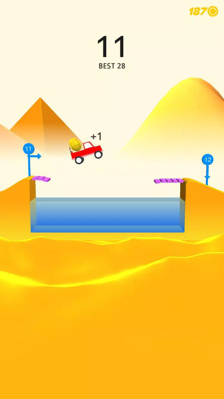 Risky Road Unity Source Code screenshot 6