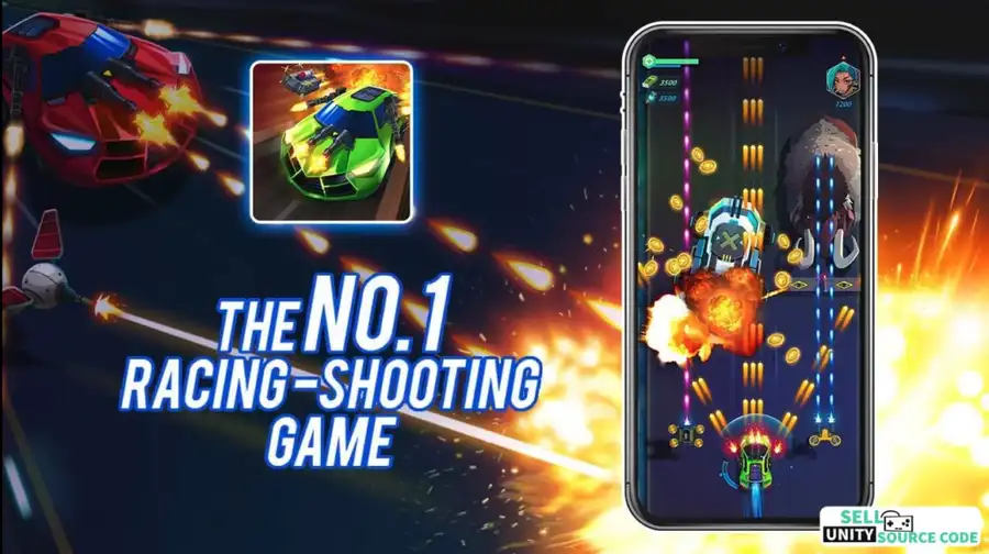 Road Rampage Racing & Shooting SellUnitySourceCode source code