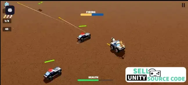 Robber Car Cop Shooter SellUnitySourceCode  screenshot 2