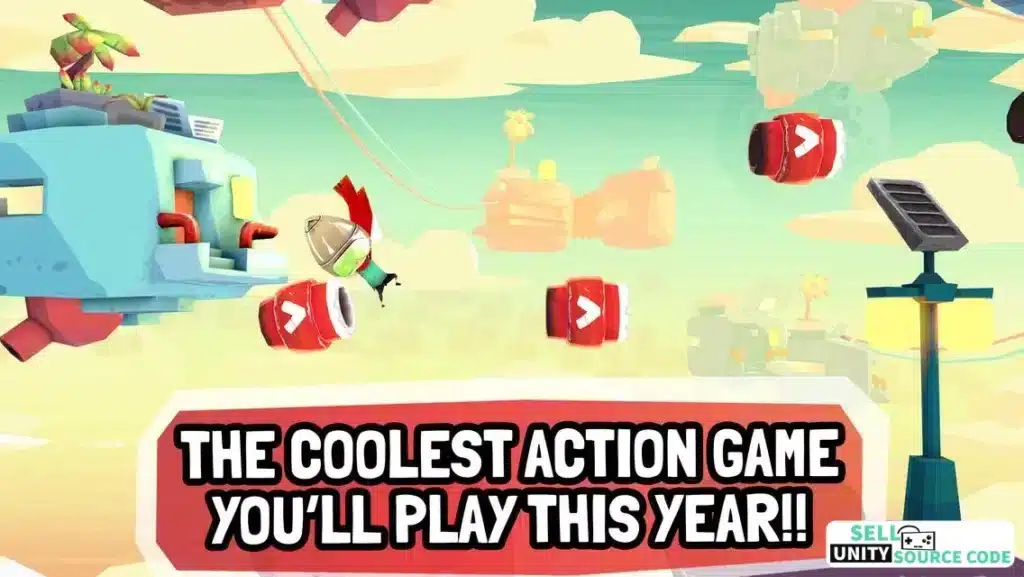 Rocket Bullet Boy: Fly & Dodge Game - SellUnitySourceCode.com screenshot 2