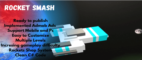 Rocket Smash - Complete Unity 3D Game SellUnitySourceCode source code