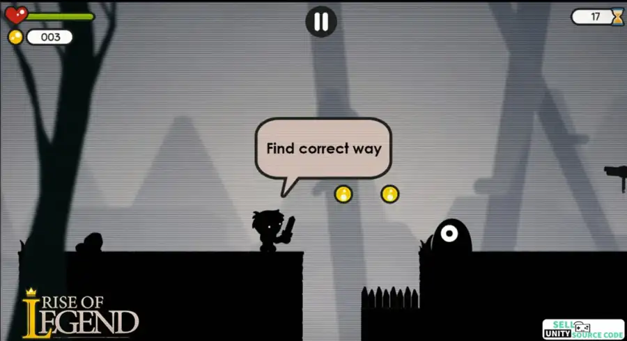 ROL - Dark Platformer SellUnitySourceCode screenshot 4
