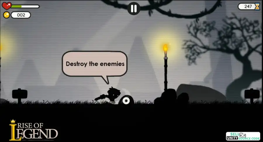 ROL - Dark Platformer SellUnitySourceCode screenshot 5