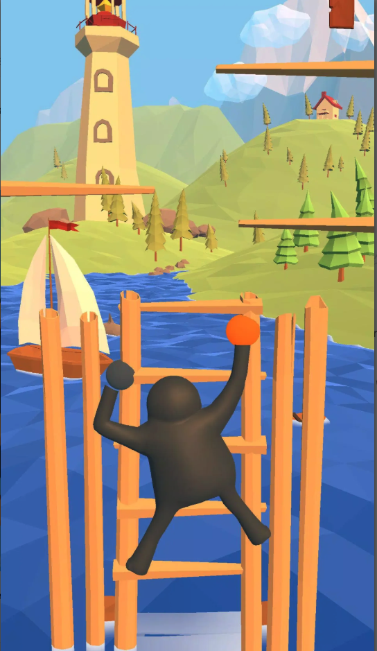 Roller Coaster Unity Source Code – Endless Ball Runner Arcade Game Template (Android &amp; iOS) screenshot 3