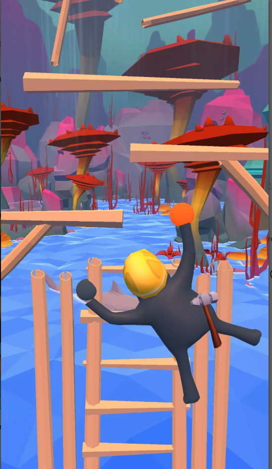 Roller Coaster Unity Source Code – Endless Ball Runner Arcade Game Template (Android &amp; iOS) screenshot 5
