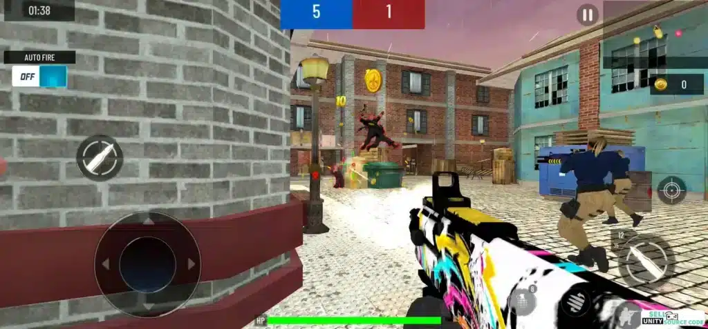 Royal Battle Commando Shooting war SellUnitySourceCode source code