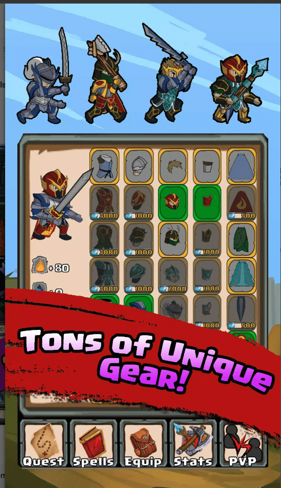 Rune Dungeon – Fantasy RPG Unity Game Source Code screenshot 3