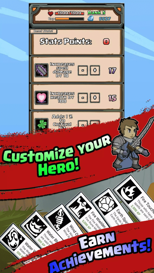 Rune Dungeon – Fantasy RPG Unity Game Source Code screenshot 4