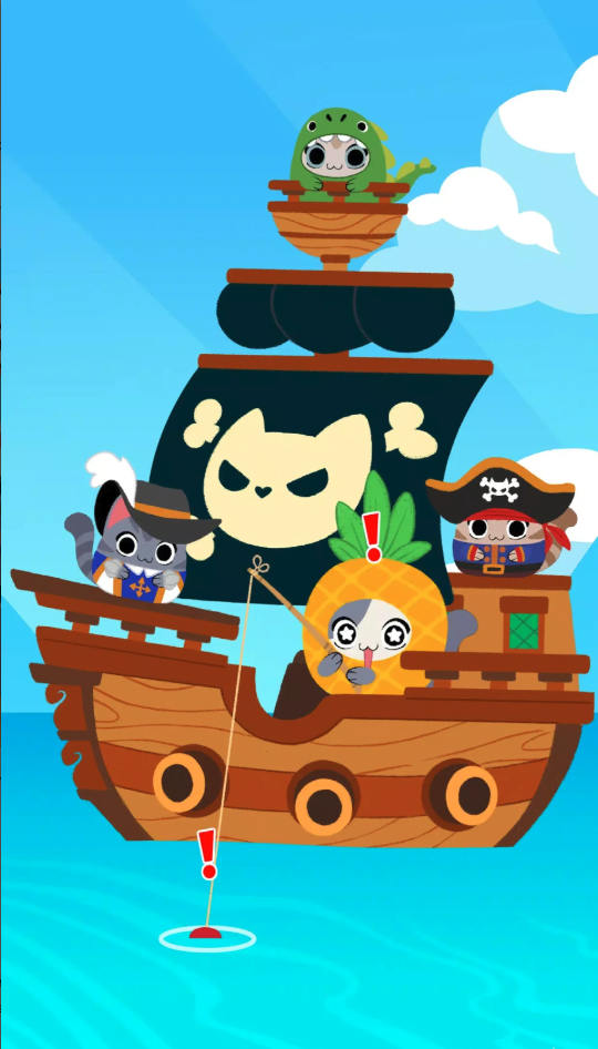 Sailor Cats Unity Source Code – Cute Kawaii Fishing Adventure Game screenshot 4