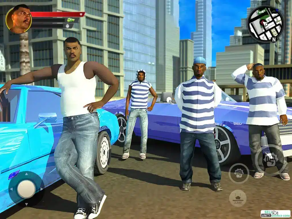 San Andreas Auto & Gang Wars SellUnitySourceCode screenshot 4