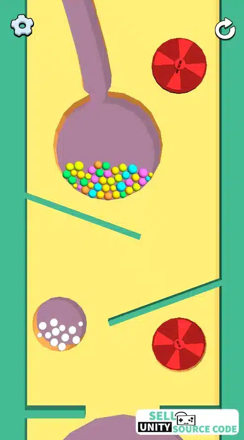 Sand Balls SellUnitySourceCode screenshot 2