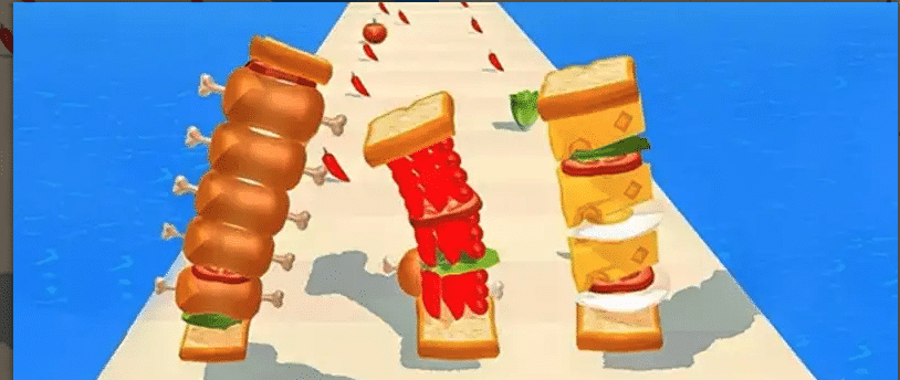 Sandwich Stack Rush 3D – New Top Trending Game screenshot 2