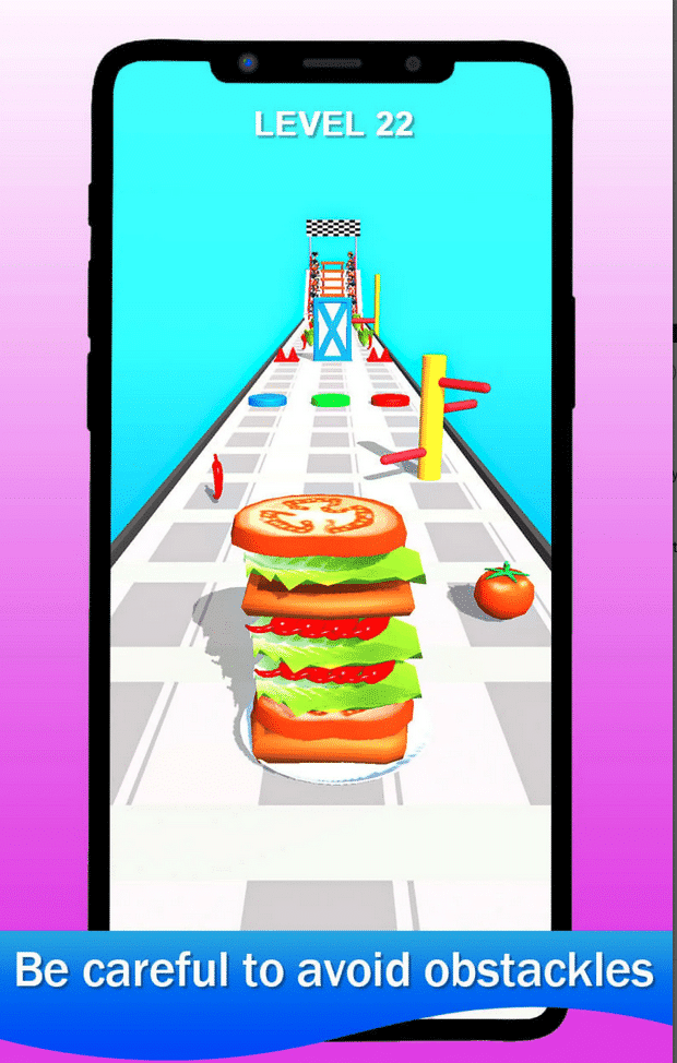 Sandwich Stack Rush 3D – New Top Trending Game screenshot 4