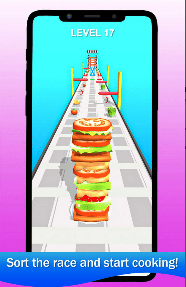 Sandwich Stack Rush 3D – New Top Trending Game screenshot 5