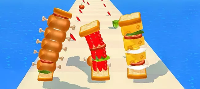 Sandwich Stack Rush 3D SellUnitySourceCode