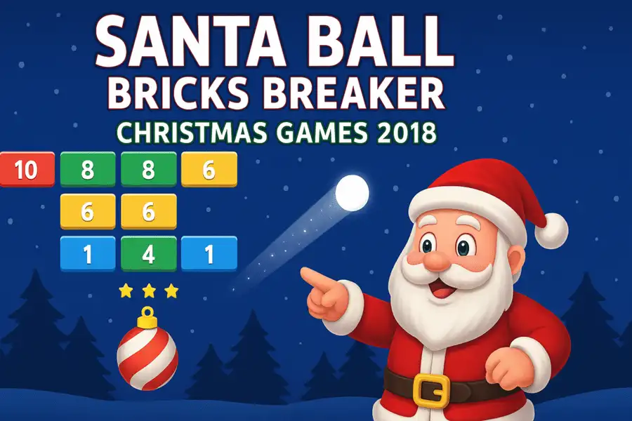 Santa Ball Bricks Breaker : Christmas Games 2018 SellUnitySourceCode screenshot 2