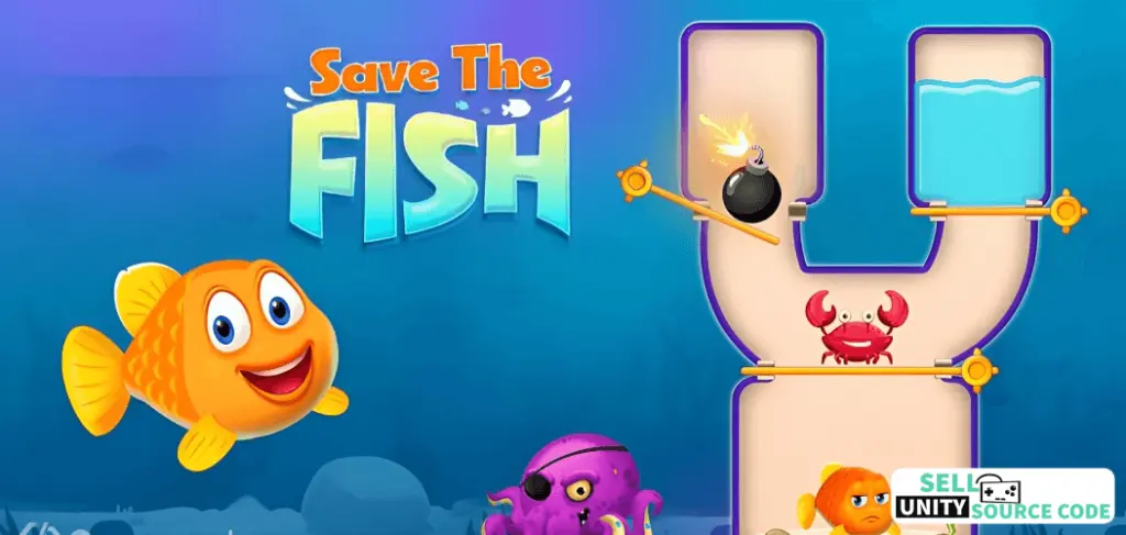 Save the Fish - Unity Game SellUnitySourceCode source code
