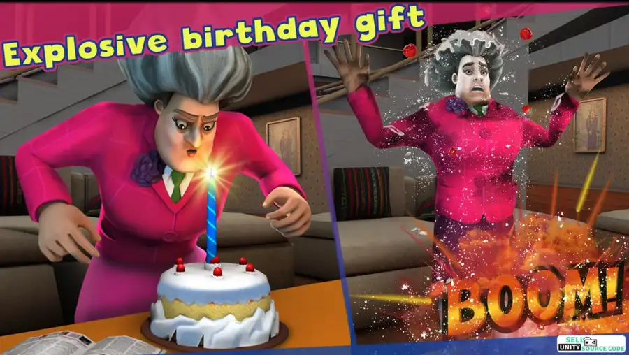 Scary Teacher 3D source code