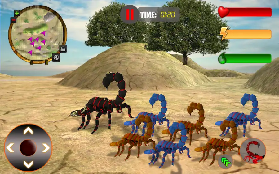 Scorpion Survival Simulator 2017: Scorpion Games SellUnitySourceCode screenshot 4