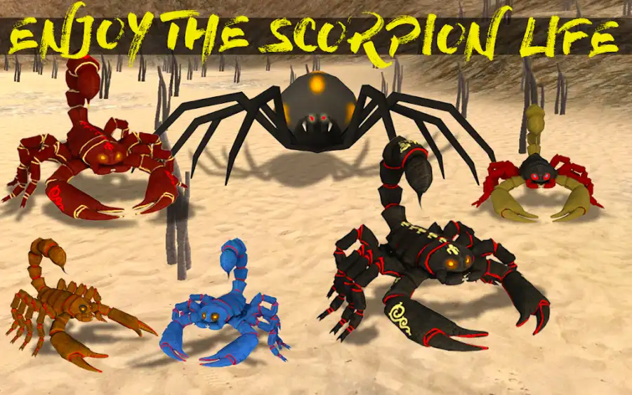 Scorpion Survival Simulator 2017: Scorpion Games SellUnitySourceCode screenshot 5