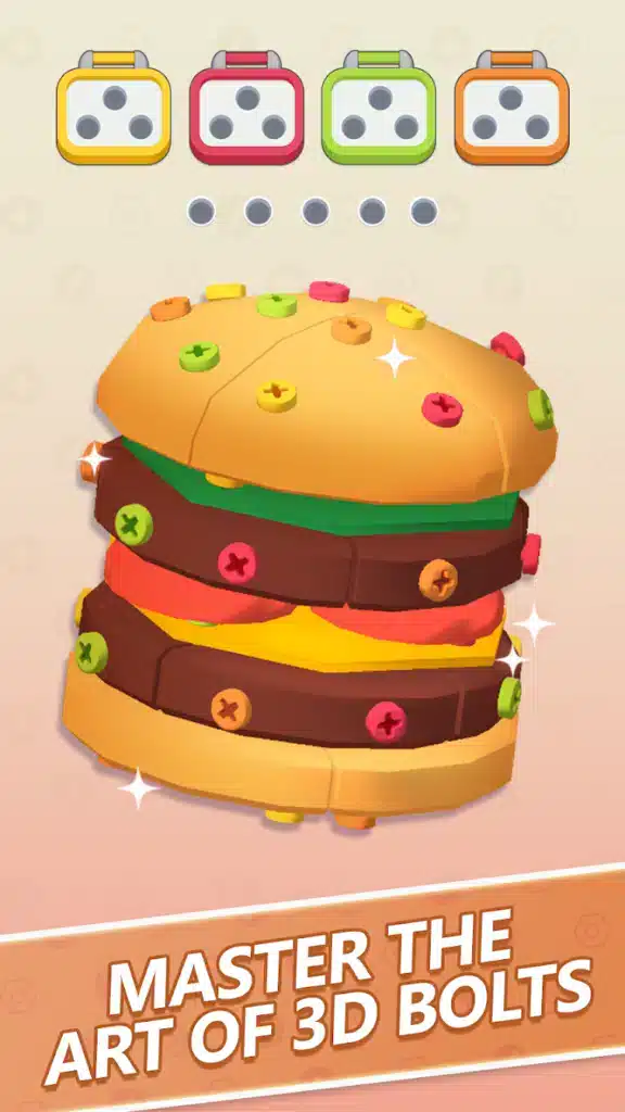 Screw Bolts 3D Puzzle screenshot 3