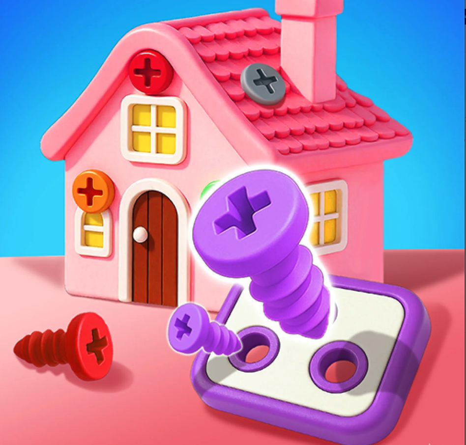 Screw Jam Puzzle 3D