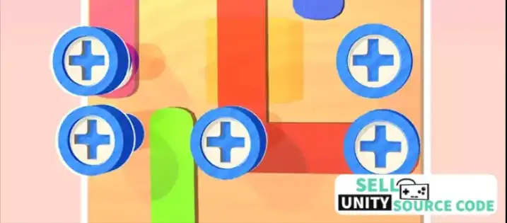 Screw Pin 3D Nuts Jam Puzzle SellUnitySourceCode screenshot 3