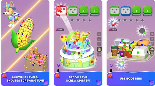 Screw Puzzle 3D – Brain Teaser Sell unity Code