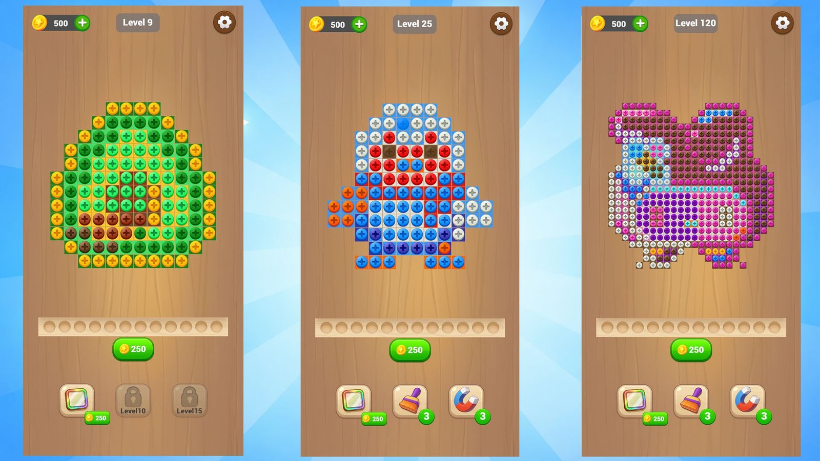 Screw Sort Puzzle - 200 Levels And Editor Unity screenshot 6