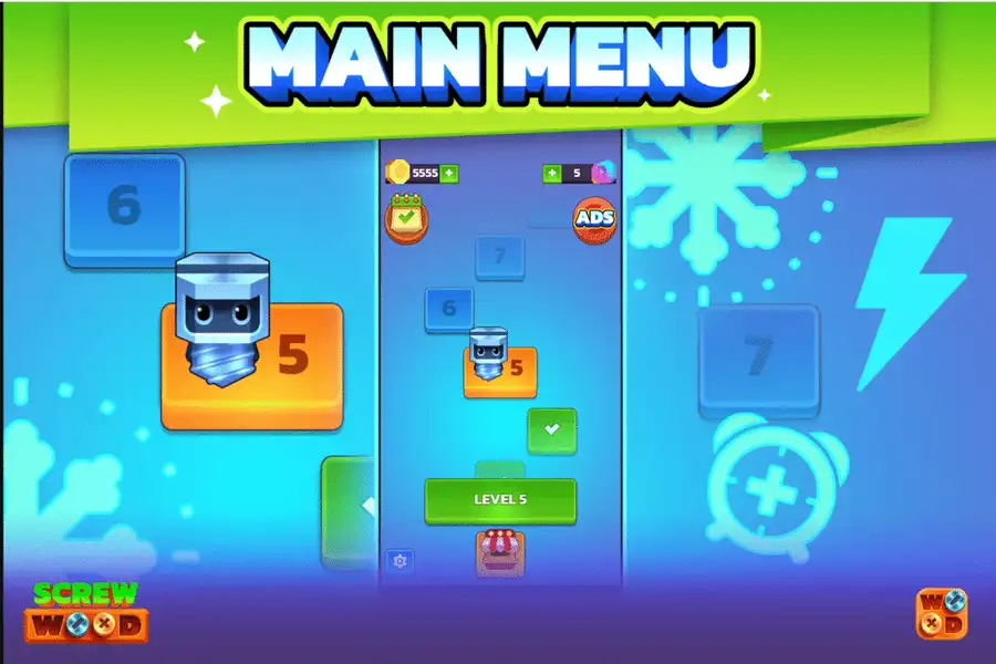 Screw Wood screenshot 4