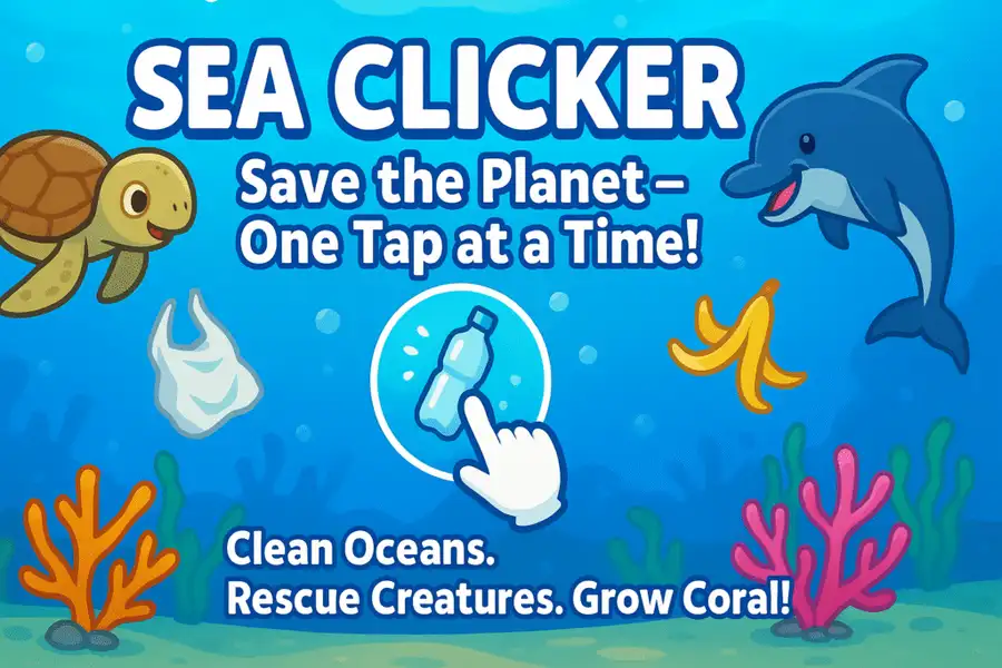 Sea Clicker ® – Save the Planet SellUnitySourceCode  source code